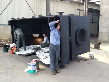 新疆化工設備現場